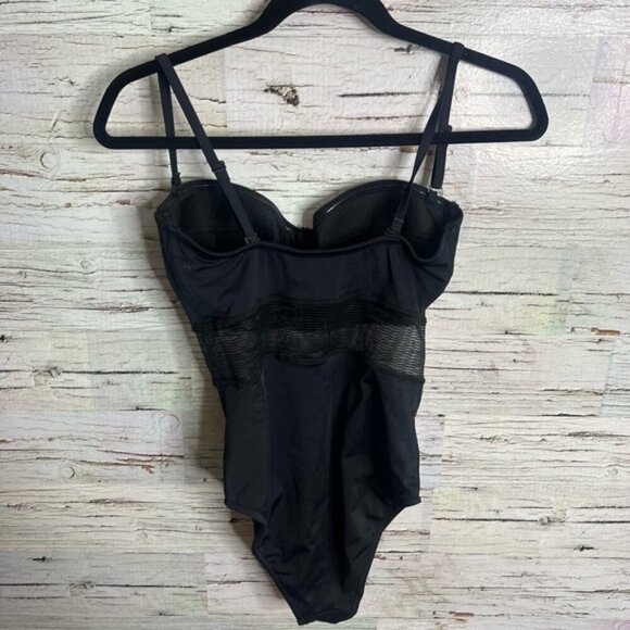 ASOS Black One-Piece Swimsuit size 6 - Picture 7 of 8